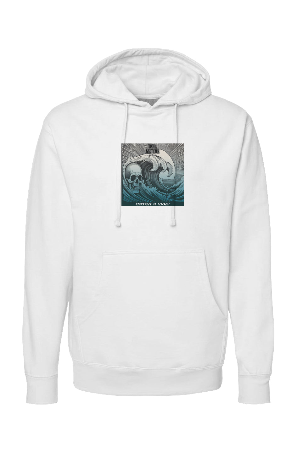 CNO Catch a Vibe! Skull Wave independent pullover hoody