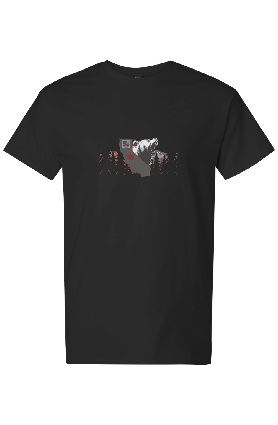 CNO Mountain Bear Light Cotton T-Shirt