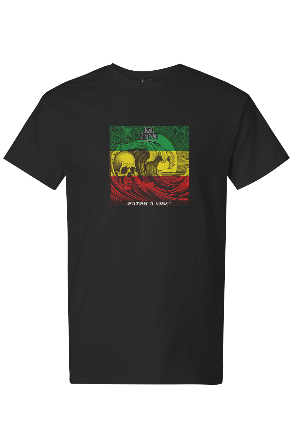 CNO Skullwave Rasta Light Cotton T-Shirt