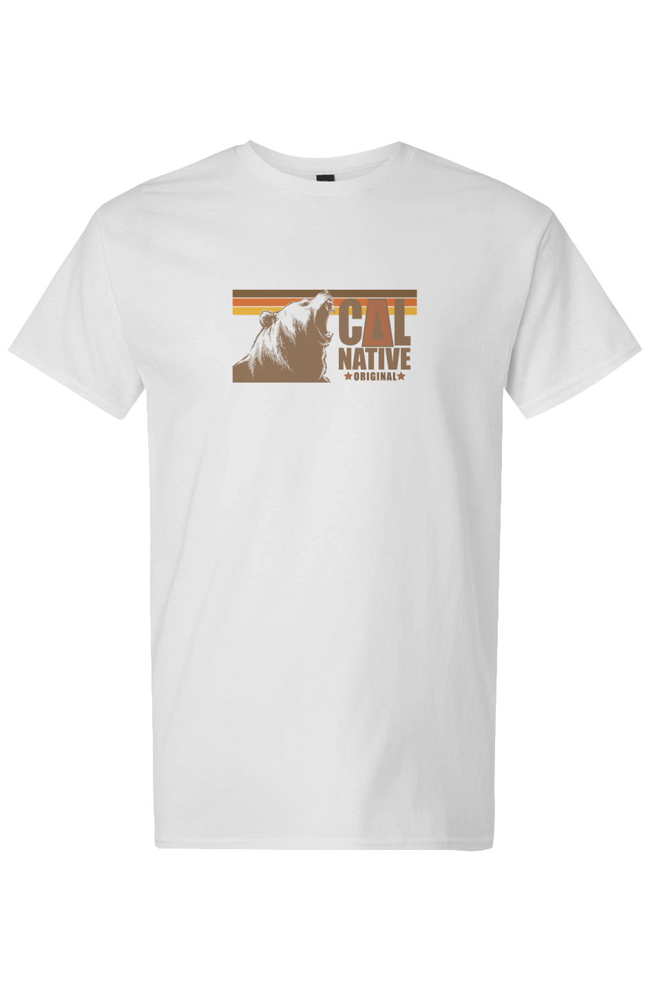 CNO Retro Bear Stripes Light Cotton T-Shirt