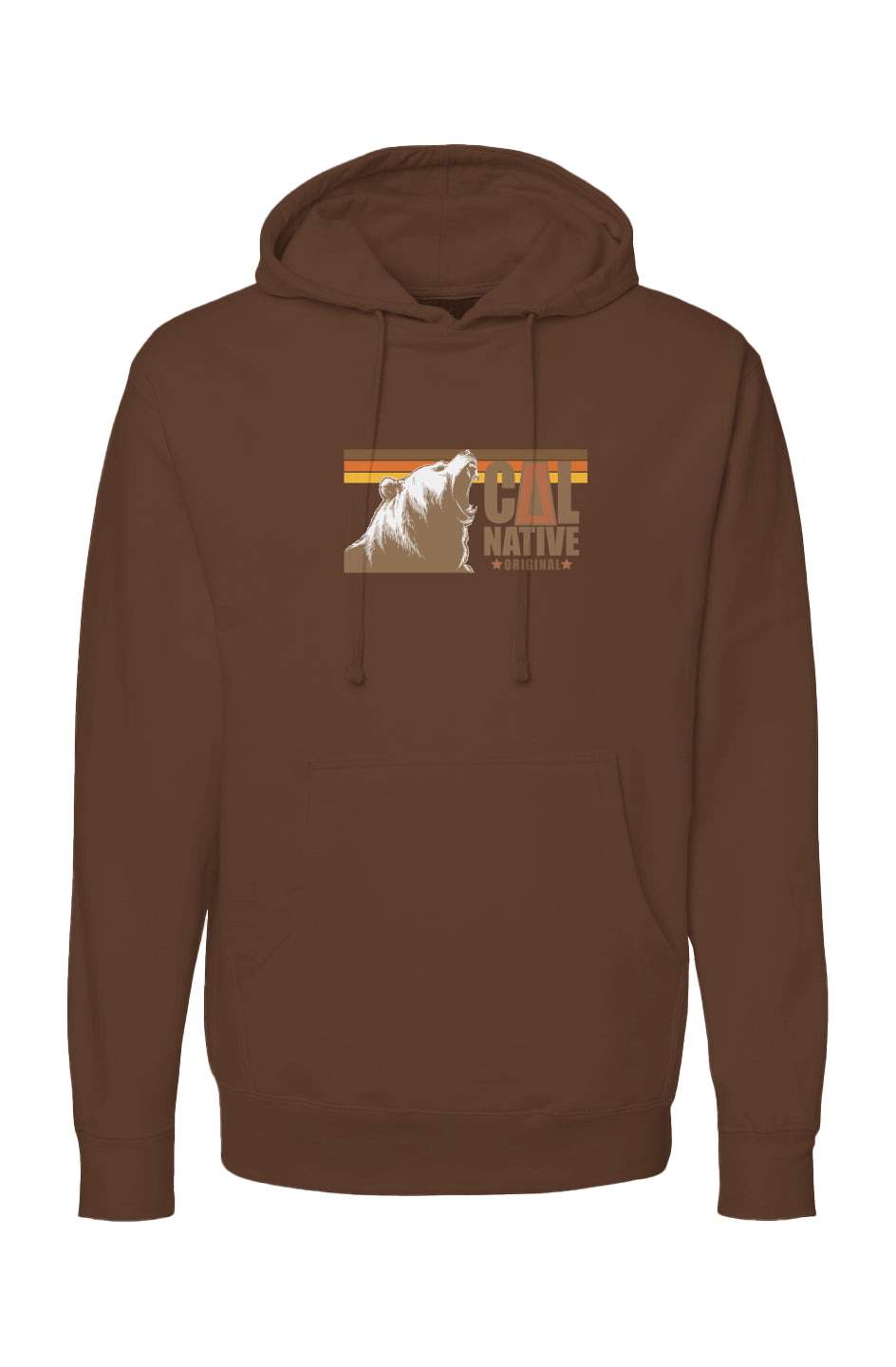 CNO Retro Brown Bear independent pullover hoody