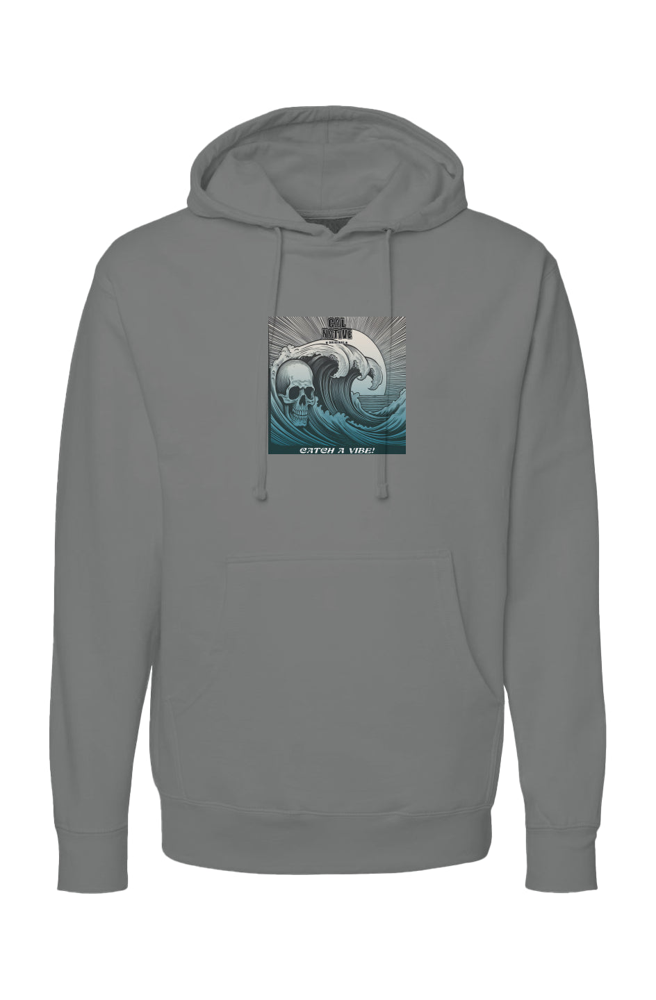 CNO Catch a Vibe! Skull Wave independent pullover hoody