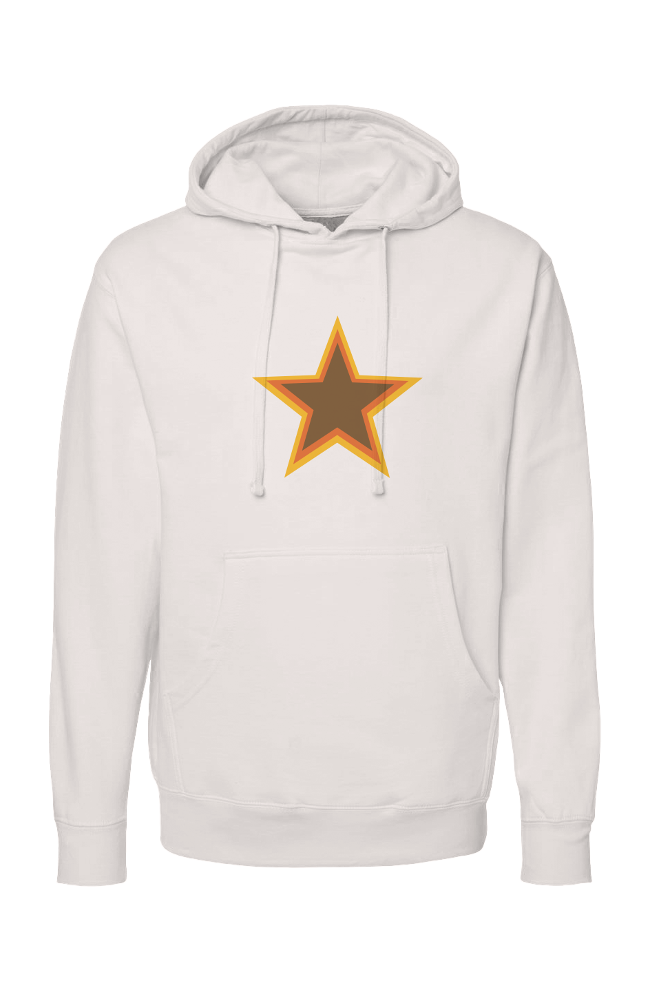 CNO Front- Retro Star- Back- CNO Bear-independent pullover hoody
