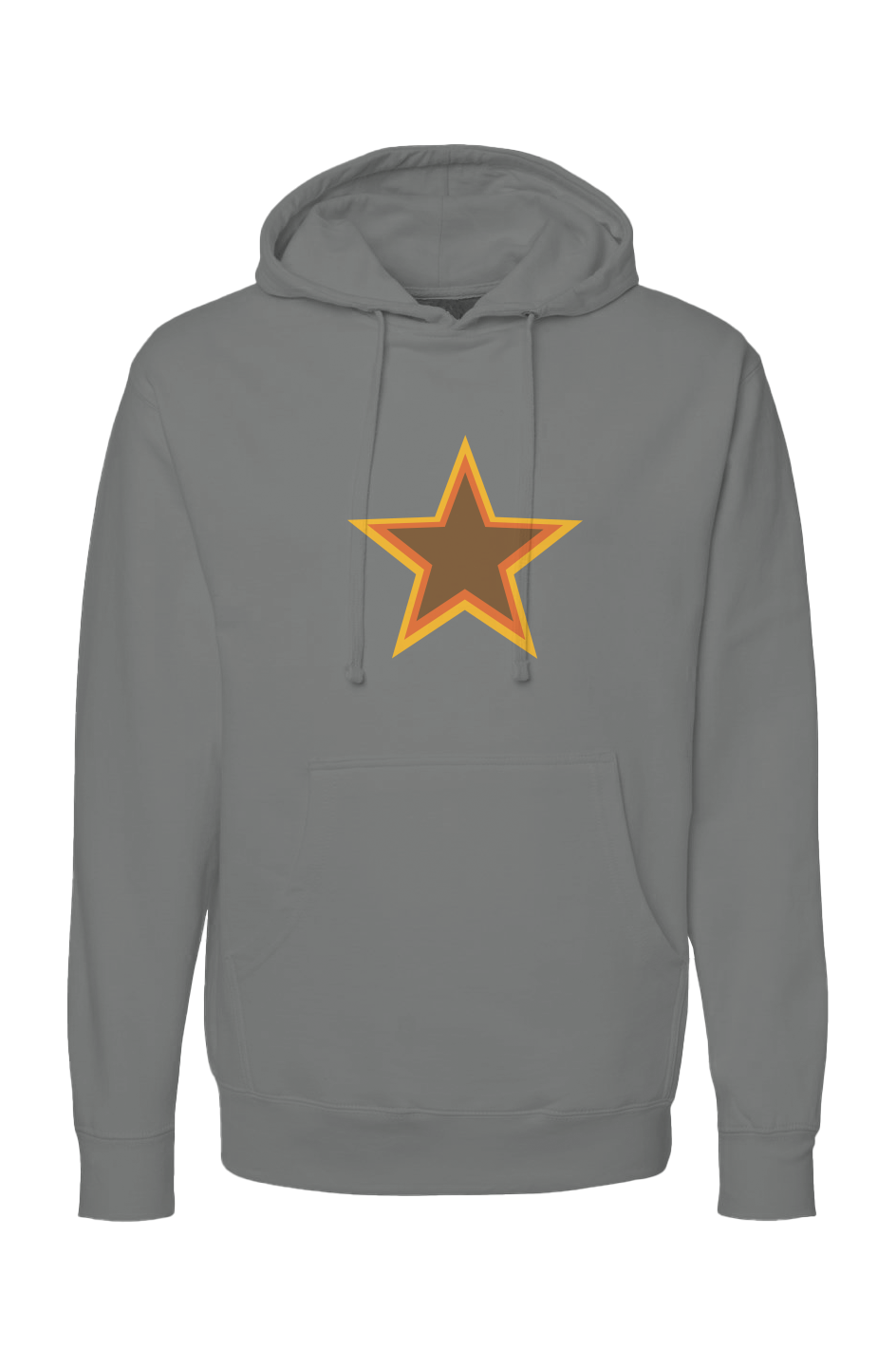 CNO Front- Retro Star- Back- CNO Bear-independent pullover hoody